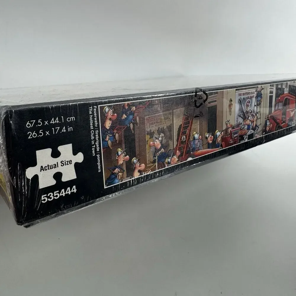 Piatnik Ruyer Fire Brigade NEW SEALED 1000pc Puzzle “The Hottest Club In Town”